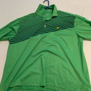 Masters tech golf shirt
